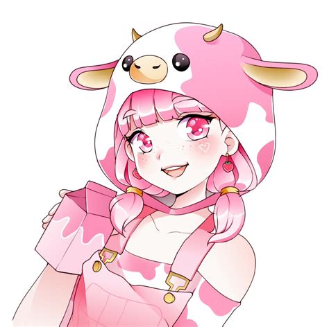 Pink Cow Roblox Gfx