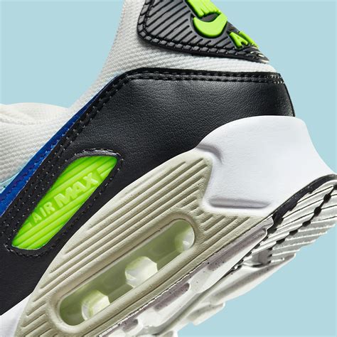 Nike Air Max 90 Womens Volt Soft Blue Black DH8010-102 | SneakerNews.com