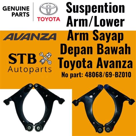 Jual Lower Arm Sayap Depan Bawah Toyota Avanza Oem Japan Shopee Indonesia