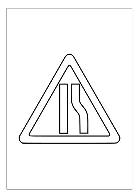 Printable Traffic Signs Coloring Pages For Kids And Adults 30 Pages