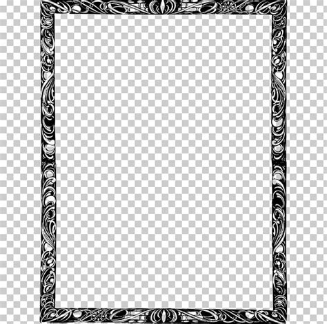 Borders And Frames Book Png Clipart Area Black Black And White