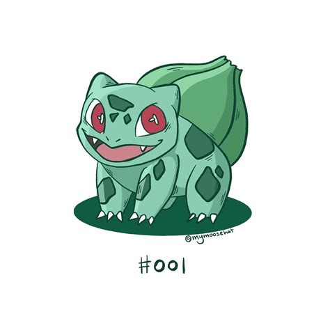 Drawing every single gen 1 pokemon in order (1/151) : r/pokemon