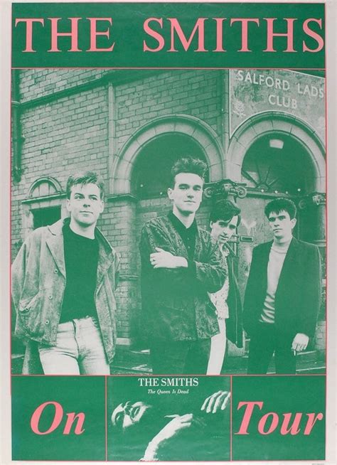 The Smiths concert poster