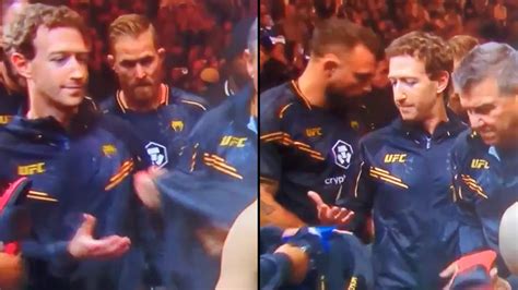 Mark Zuckerberg's 'awkward' moment at UFC has people seriously cringing ...