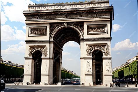 Premium Ai Image Arch Of Triumph Paris France