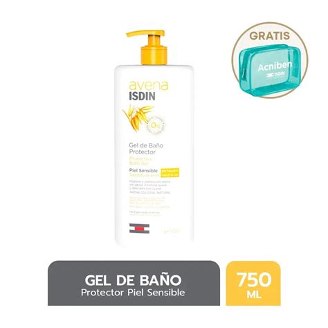 ISDIN Gel de Baño Avena para Piel Sensible Frasco 750 ML Boticas