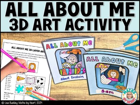 All About Me 3d Craft Activity For Ks2 And Ks3 Teaching Resources