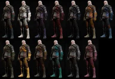 Dyeable starting Kaer Morhen armor set at The Witcher 3 Nexus - Mods
