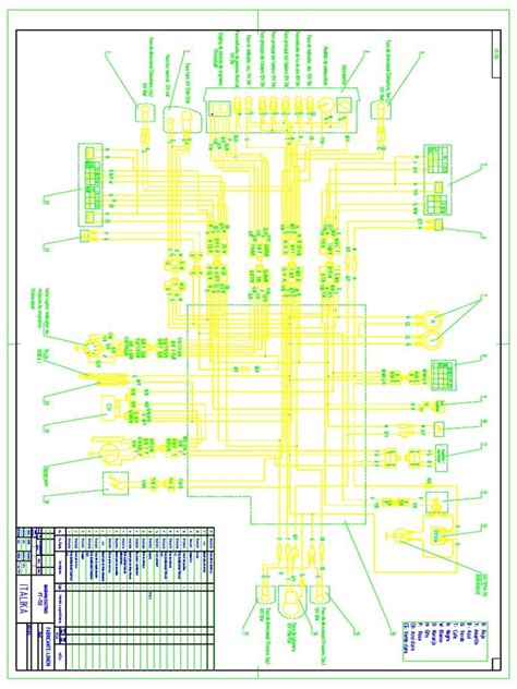 Diagrama Electrico De Moto Italika Ft Clasica Moto Itali