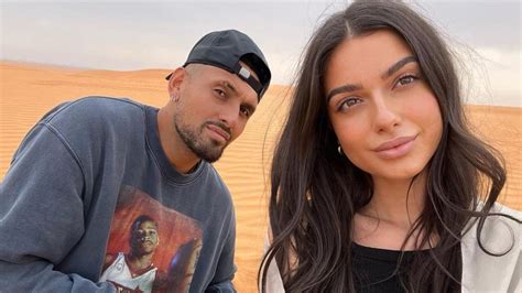 Nick Kyrgios In Sydney With Influencer Girlfriend Costeen Hatzi Ahead