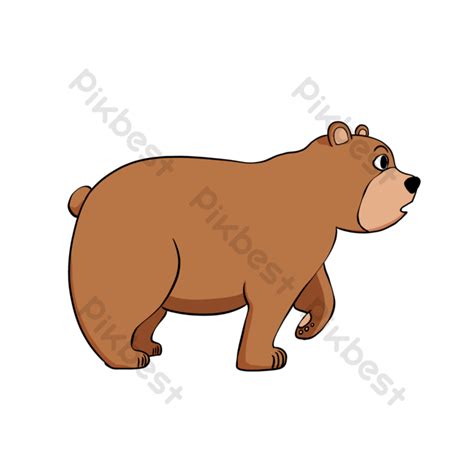 Cartoon Baby Bear Clipart Png Images Psd Free Download Pikbest