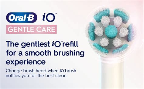 Oral B Io Gentle Care Electric Toothbrush Head Twisted And Angled