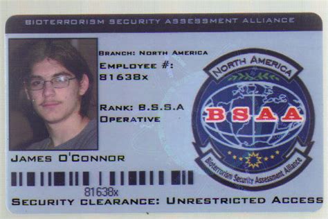 Bsaa Id Card Frontside By Darkshadicx On Deviantart