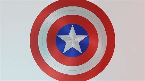 Captain America Shield Falcon And The Winter Soldier 3d Model 3d