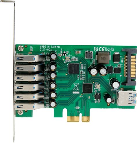 St Pexusb S Port Pci Express Usb Card With Uasp At Reichelt