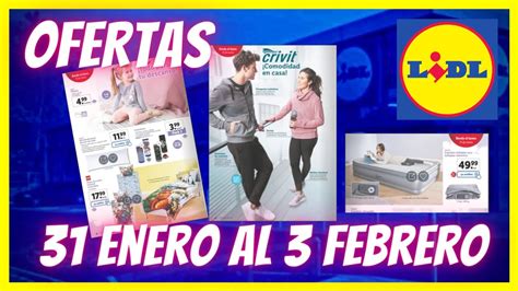 LIDL Ofertas ESTA SEMANA 31 Enero Al 3 Febrero 2022 YouTube