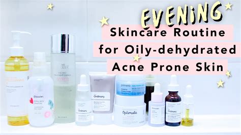 Pm Skincare Routine • Oily Acne Prone Skin • Thoughts On Skincare