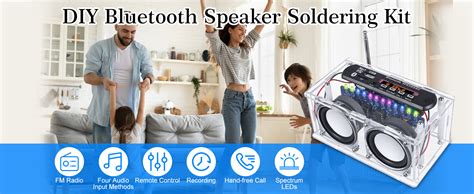 Amazon BANRIA DIY Bluetooth Compatible Speaker Kit Recording