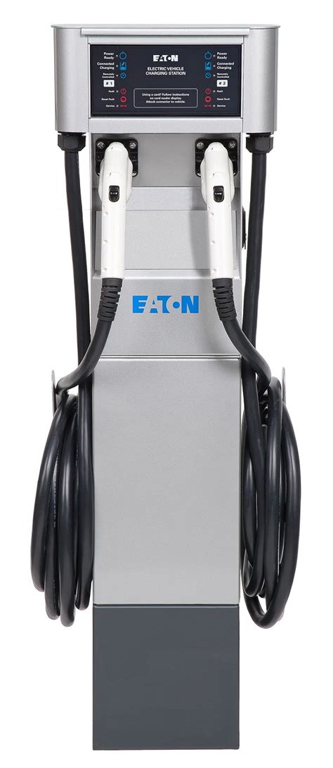 Eaton Unveils Dual Electric Vehicle Charging Station