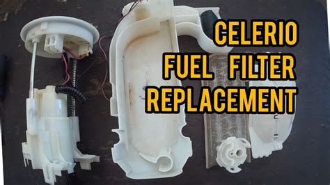 Celerio Fuel Filter Replacement Subinvlog YouTube