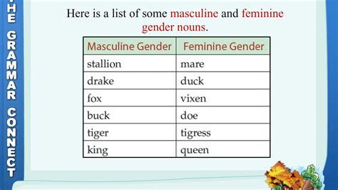 Common Gender Nouns Hot Sex Picture