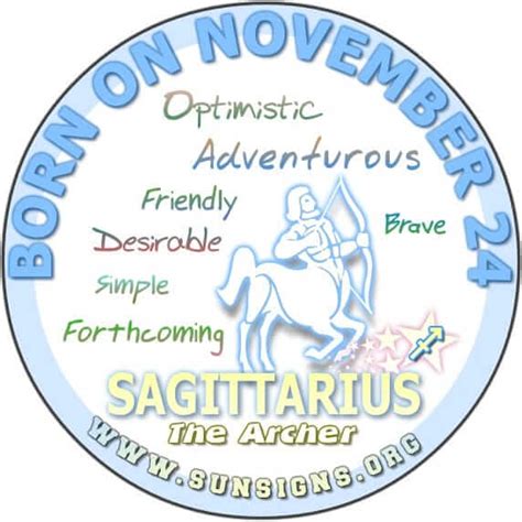 November 24 Zodiac Horoscope Birthday Personality - SunSigns.Org