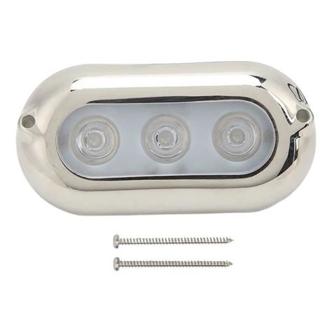 Lampe sous marine étanche LED inox 316 IP68 pour bateau GAROSA