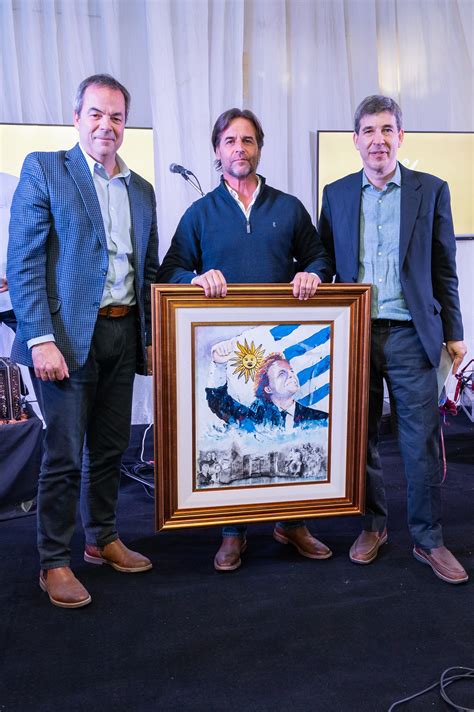 Invitado por el Grupo Sancor Seguros, el presidente de Uruguay visitó