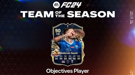 Ea Fc 24 Sergej Milinković Savić Tots Moments Team Of The Season