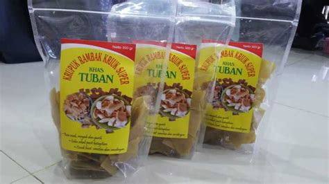 Kerupuk Rambak Kriuk Rasa Bawang Khas Tuban Enak Gurih Dan Renyah 300