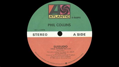 Sussudio Extended Mix Phil Collins Youtube