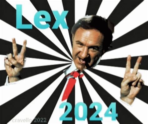 Lex Luthor Gene Hackman Sticker - Lex Luthor Gene Hackman Us President ...