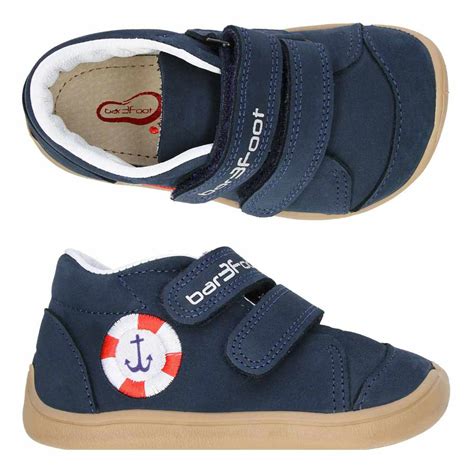 3F Bar3foot Zapatillas Respetuosas Piel Elf Step Marino Love Barefoot