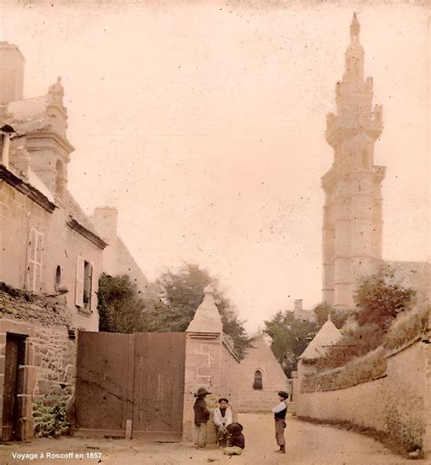 Voyage En Roscoff Enfants Pr S De L Glise Flickr