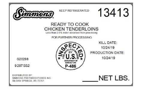 Over 2 Million Pounds Of Chicken Recalled For Containing Metal | Dusty ...