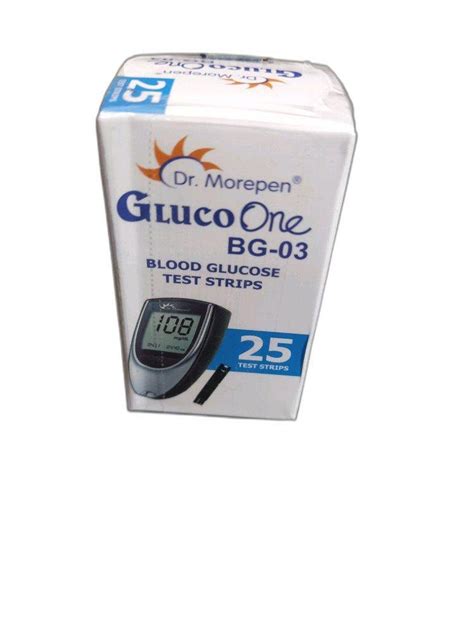 Mmol L Dr Morepen Sugar Test Strips Days At Best Price