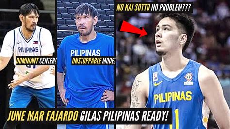 June Mar Fajardo Unstoppable Mode In Gilas No Kai Sotto No Problem