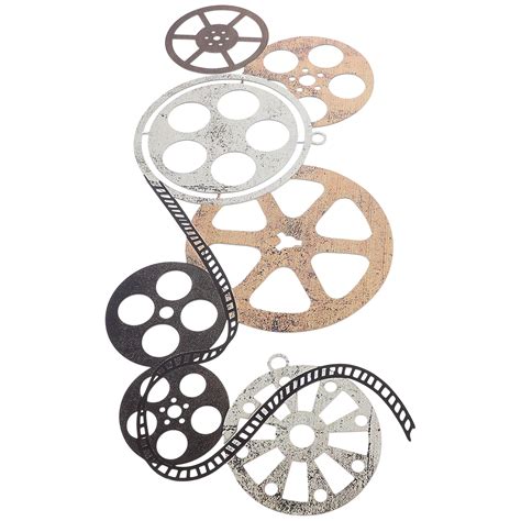 Movie Reel Wall Decor Ornament Movie Theater Decor Home Decor Wall Hanging Decors - Walmart.com