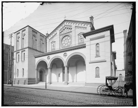 St Paul S Church Baltimore Maryland 1903 Commonly Called Old St Paul S Church Is A