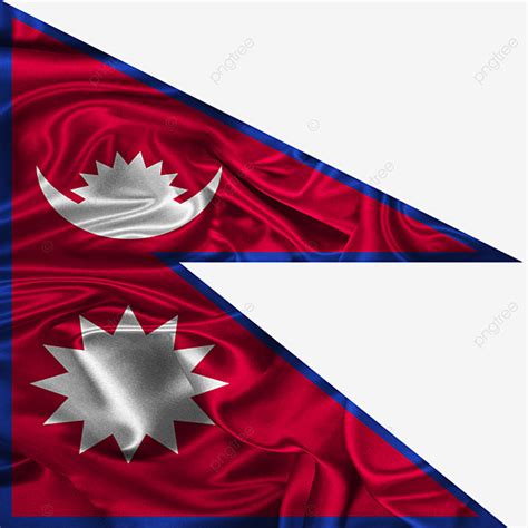 Vector De Ilustraci N De Bandera De Nepal Agitando Fibra D Png Nepal