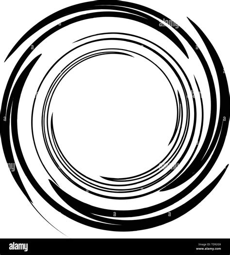 Spirally Overlapping Stock Vector Images Alamy