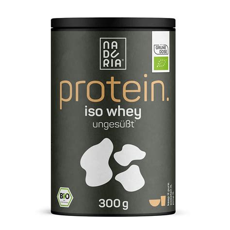 Bio Iso Whey Pur 300g NADURIA Deine Experten für Bio Protein