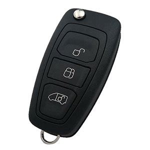 Ford Transit Custom Genuine 3 Button Flip Remote Key BK2T15K601AC