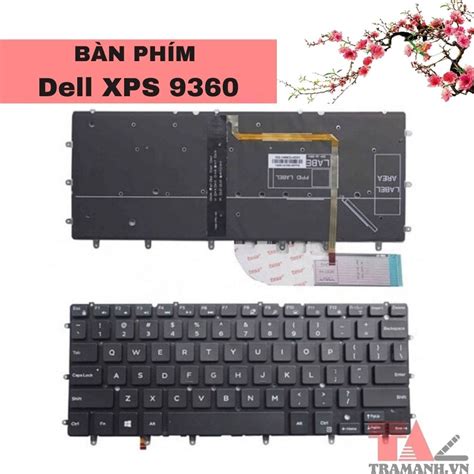 Thay Bàn Phím Laptop Dell Xps 9360 Trâm Anh Laptop