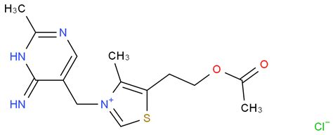 Thiazolium Amino Methyl Pyrimidinyl Methyl Methyl