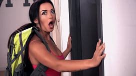 Sexy Ebony Babe Romy Indy Interracial Anal Fuck With BWC HORNY HOSTEL