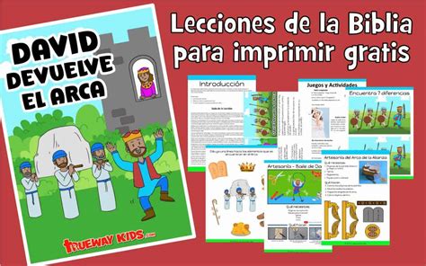 David Devuelve El Arca Lección Bíblica Para Niños Trueway Kids