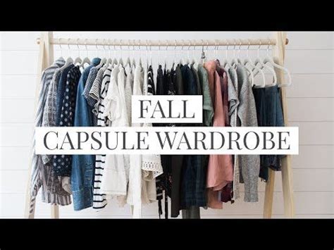 Fall Capsule Wardrobe Piece Minimalist Closet Youtube Fall