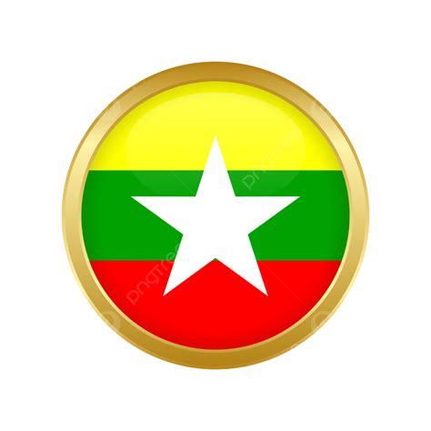 Myanmar Flag Myanmar Flag National Png And Vector With Transparent