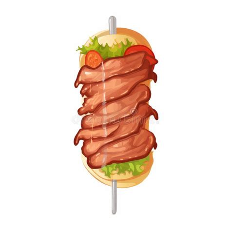 Doner Kebab Vector Stock Illustrations 3586 Doner Kebab Vector Stock